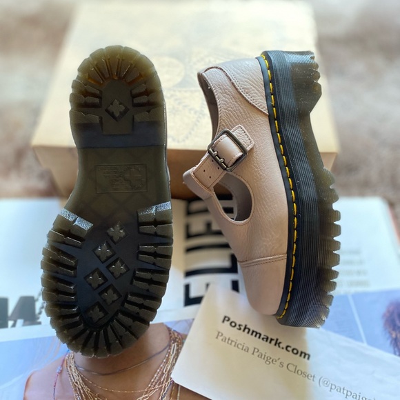 Dr. Martens Bethan T-Bar Platform Shoe - Picture 6 of 10